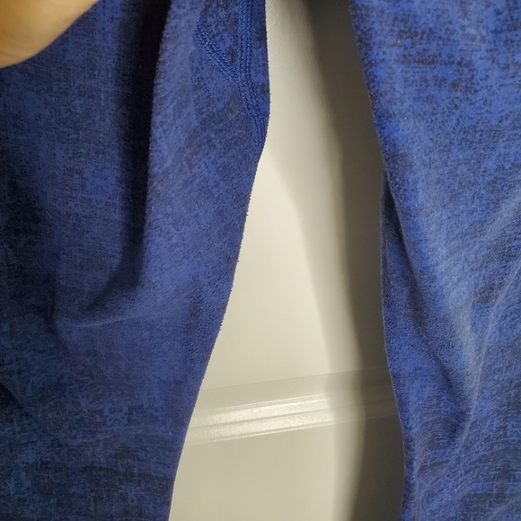 BuffBunny Legacy High Rise Hustle Print Rainfall Blue Tight Leggings - Picture 9 of 10